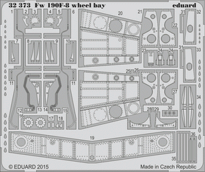 Eduard 32373 Fw 190F-8 wheel bay 1/32 REVELL