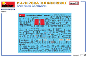 MiniArt 48022 P-47D-28RA THUNDERBOLT. PACIFIC THEATER OF OPERATIONS. BASIC KIT 1/48 – Bild 7