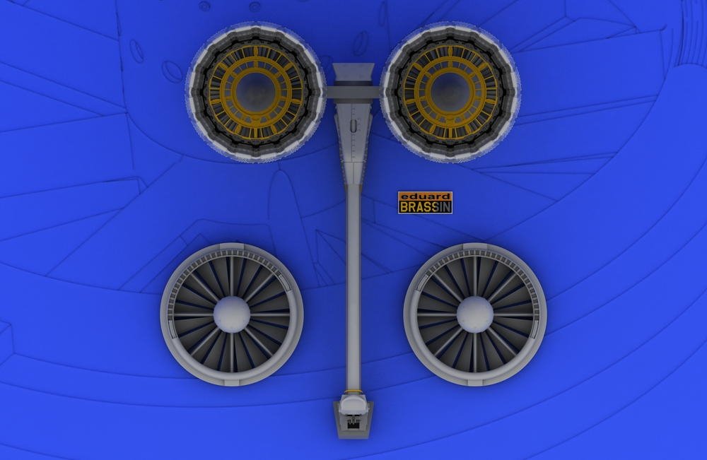 Eduard 632011 F-4 exhaust nozzles USN late 1/32 (Tamiya) – imagen 4