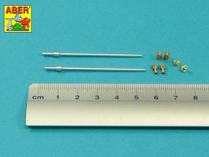 Aber 35L-317 Set of barrels for BMPT Object 199 “Ramka” Terminator 2 x 2A45 mm, 2 x AGS-17 30 mm 1/35 – zdjęcie 3