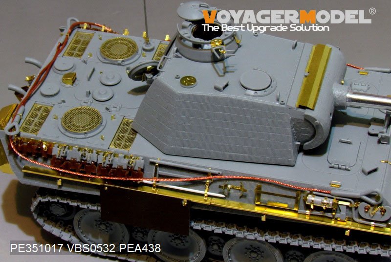 Voyager Model PE351017 WWII German Panther G Early ver.Basic upgrade set (For TAKOM 2119/2134) 1/35 – Bild 12