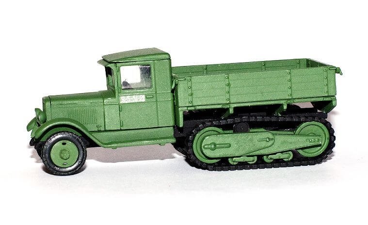 Zebrano 72107 ZIS-22M half-truck 1/72 – Bild 6