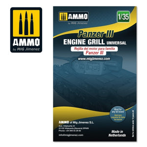 Ammo of Mig 8088 Panzer III engine grilles universal 1/35 – immagine 2