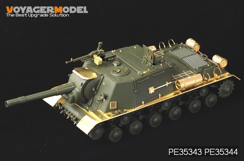 Voyager Model PE35343 WWII Russian JSU-152 Basic for TAMIYA 35303/DML 6803 1/35 – immagine 2