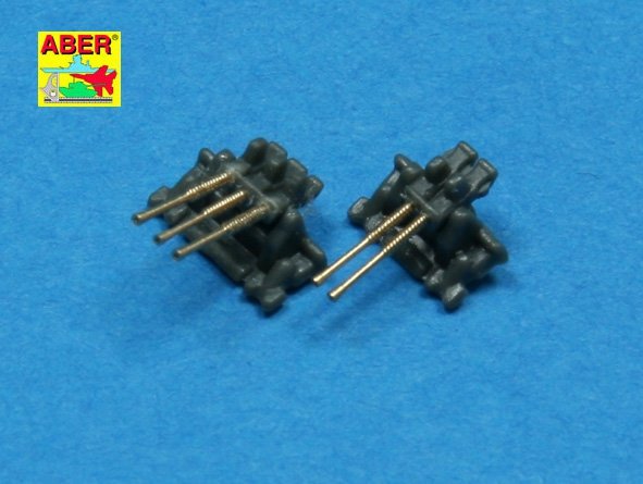 Aber 350L-23 Set of 20 pcs 25 mm type 96 A/A barrels for Japan ships 1/350 – immagine 4