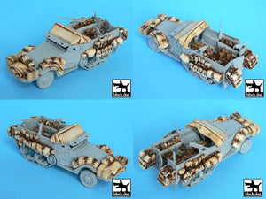 Black Dog T72016 M3 Half Track + amphibian vehicle for Trumpeter 1/72 – immagine 4