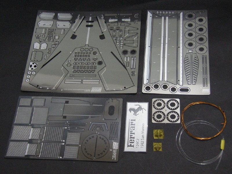 KA Models FE-20003 126C2 SAN MARINO PERFECT PARTS for Fujimi 1/20