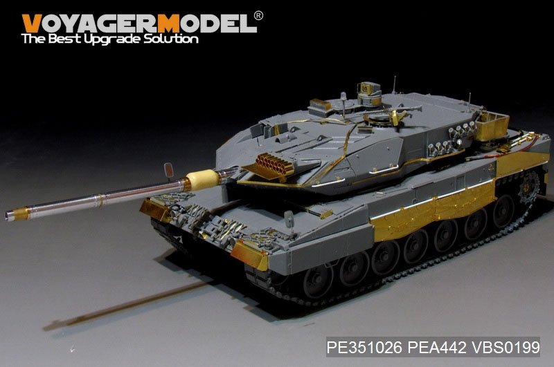 Voyager Model PE351026 Modern German Leopard 2A6 Basic For Border BT-002 1/35 – Bild 13