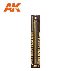 AK Interactive AK9109 TUYAUX EN LAITON 1MM Ø. 5 UNITÉS. – image 2