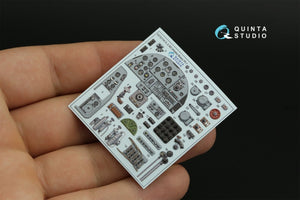 Quinta Studio QD32154 IL-2M3 3D-Printed &amp;amp; coloured Interior on decal paper (Hobby Boss) 1/32 – immagine 6