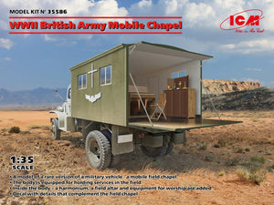 ICM 35586 WWII British Army Mobile Chapel 1/35 – immagine 2