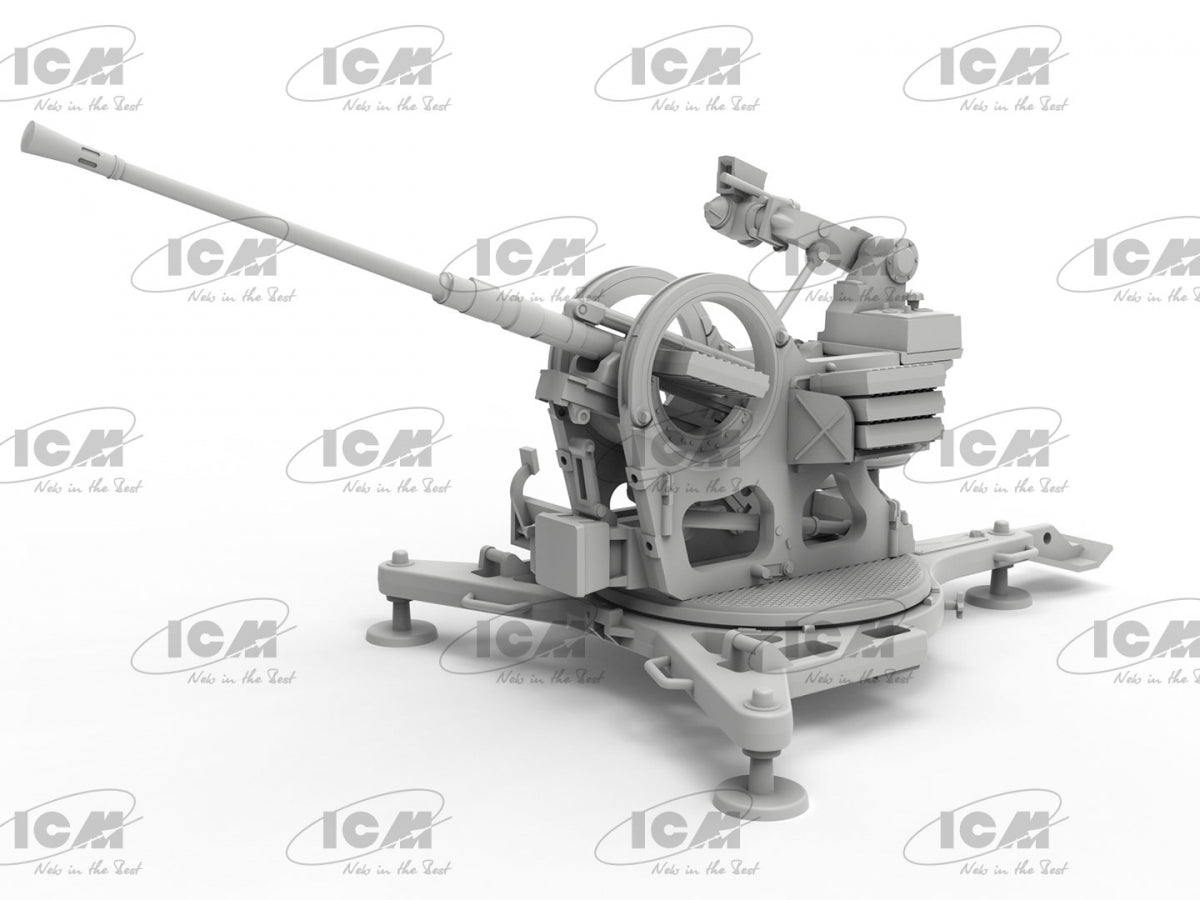 ICM 35717 Flak 38 WWII German AA Gun 1/35 – immagine 8
