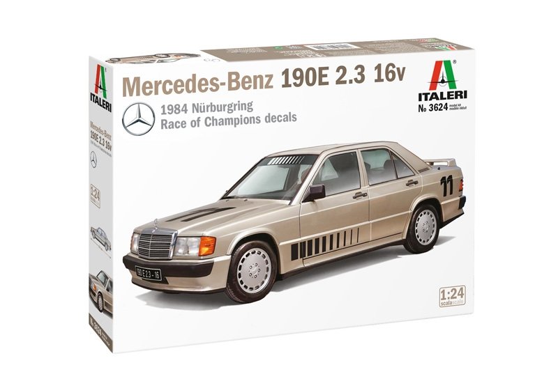 Italeri 3624 Mercedes 190 E 2.3 16V 1/24 – image 2