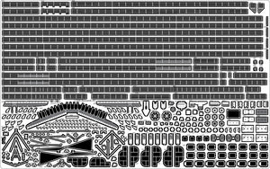 Pontos 35022F1 BISMARCK 1941 Kit de détails (1/350) – image 21