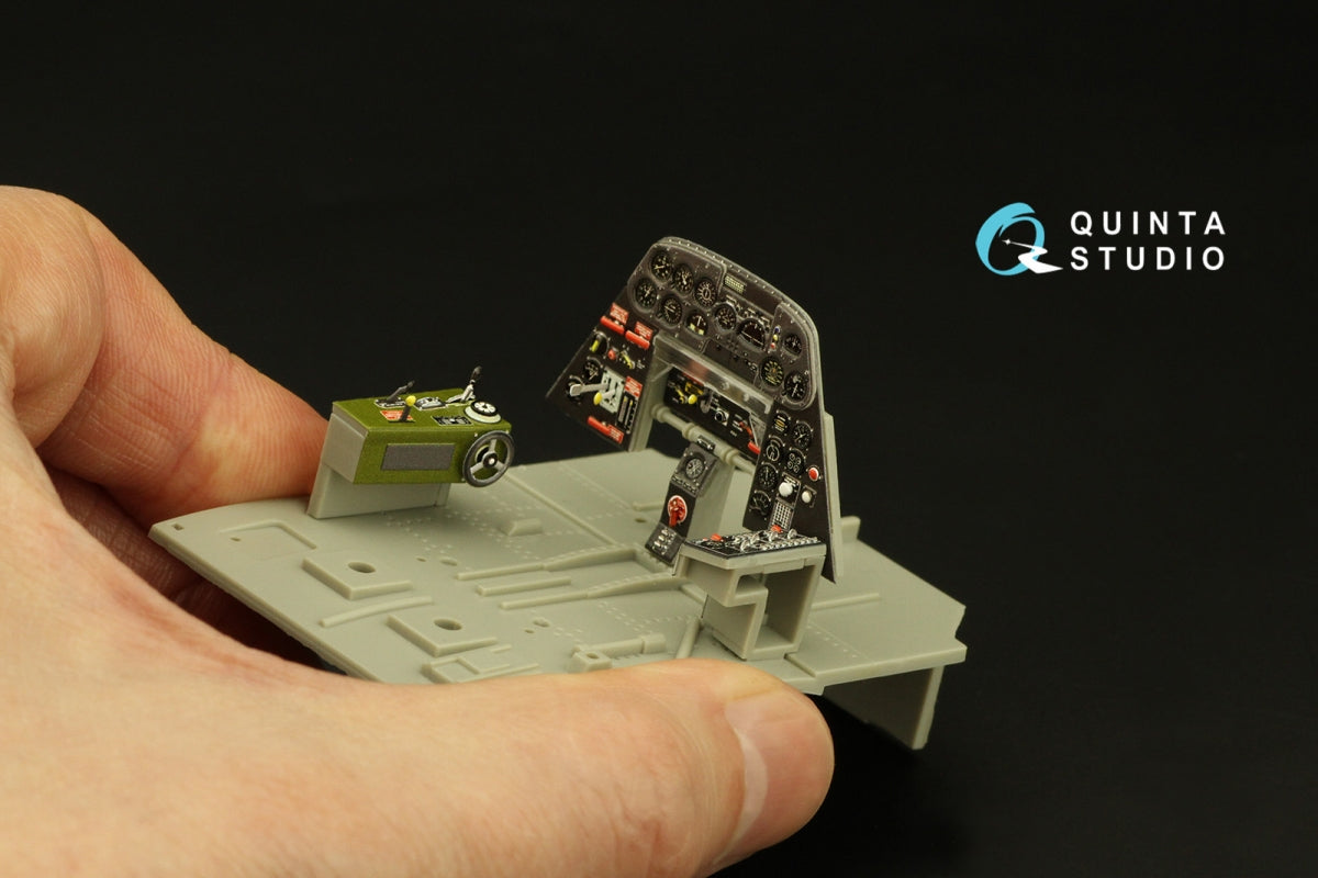 Quinta Studio QD32178 TBM-3 Avenger 3D-Printed coloured Interior on decal paper (Trumpeter) 1/32 – immagine 8