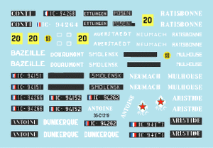 Star Decals 35-C1219 Indochine 4. M24 Chaffee / Bison 1/35 – immagine 3