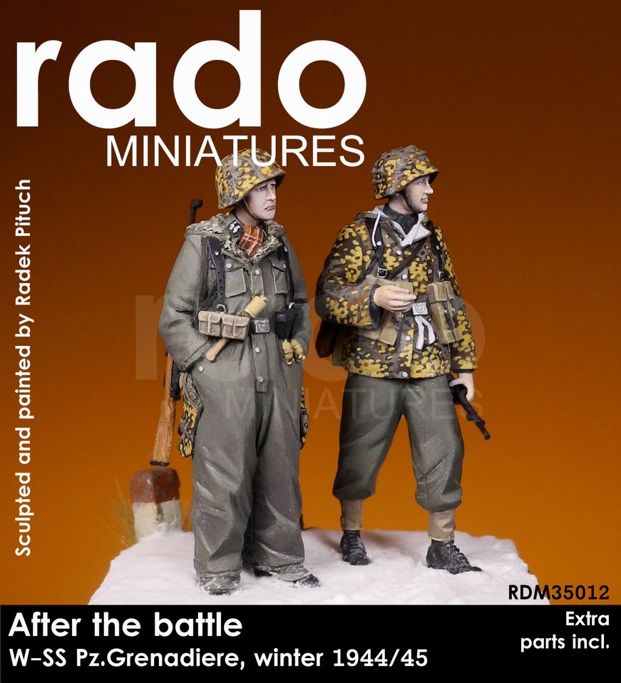 RADO Miniatures RDM35012 After the battle, W-SS Panzergrenadiere, winter 1944/45 1/35 – zdjęcie 2