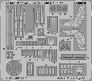 Eduard 73607 Kfir C7 AMK 1/72 – zdjęcie 2
