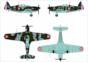 Dora Wings 48031 Morane-Saulnier MS.406C.1 - Battle Of France 1/48 – immagine 10
