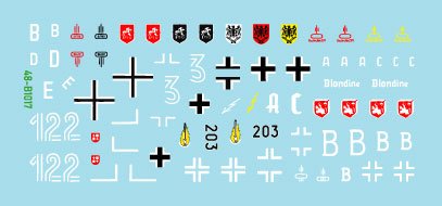 Star Decals 48-B1017 StuG III B 1941-42 # 2. Sturmgeschutz III Ausf B. Eastern front 1/48 – image 3