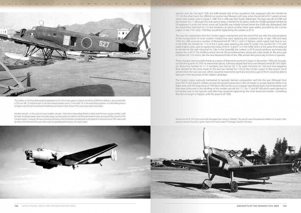 502 Abteilung ABT713 AIRCRAFT OF THE SPANISH CIVIL WAR 1936-1939 – zdjęcie 8