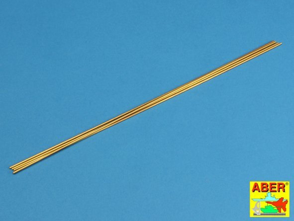 Aber BT15X02 Brass Tubes 1,50x0,20 mm length 250 mm x 4 pcs. – Bild 3