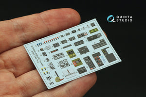 Quinta Studio QD48501 A-26C Invader 3D-Printed &amp;amp; coloured Interior on decal paper (ICM) 1/48 – Bild 5