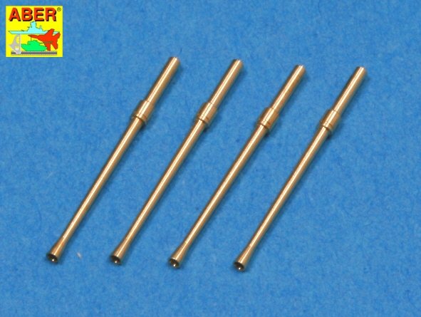 Aber A48014 Ensemble de 4 canons pour mitrailleuses d&amp;#39;avion japonaises Type 99 de 20 mm (1/48)