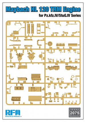 Rye Field Model 2075 Maybach HL 120 TRM Enginef or Pz.kfz.IV/StuG.V Series 1/35 – immagine 2