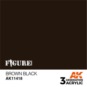 AK Interactive AK11418 Marron Noir 17 ml
