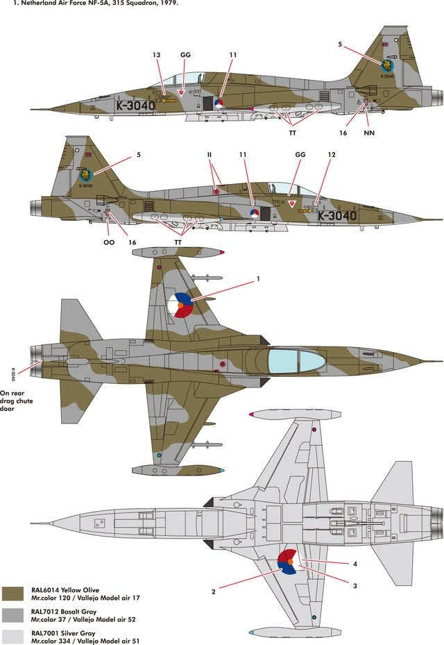Kinetic K48110 NF-5A Freedom Fighter 1/48 – immagine 2