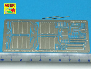 Aber 35A110 Ailes avant pour char moyen allemand Panther Ausf.A/D (1/35) – image 2