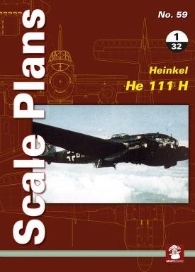 MMP Books 58167 Plans à l'échelle n° 59 : Heinkel He 111 H 1/32 EN