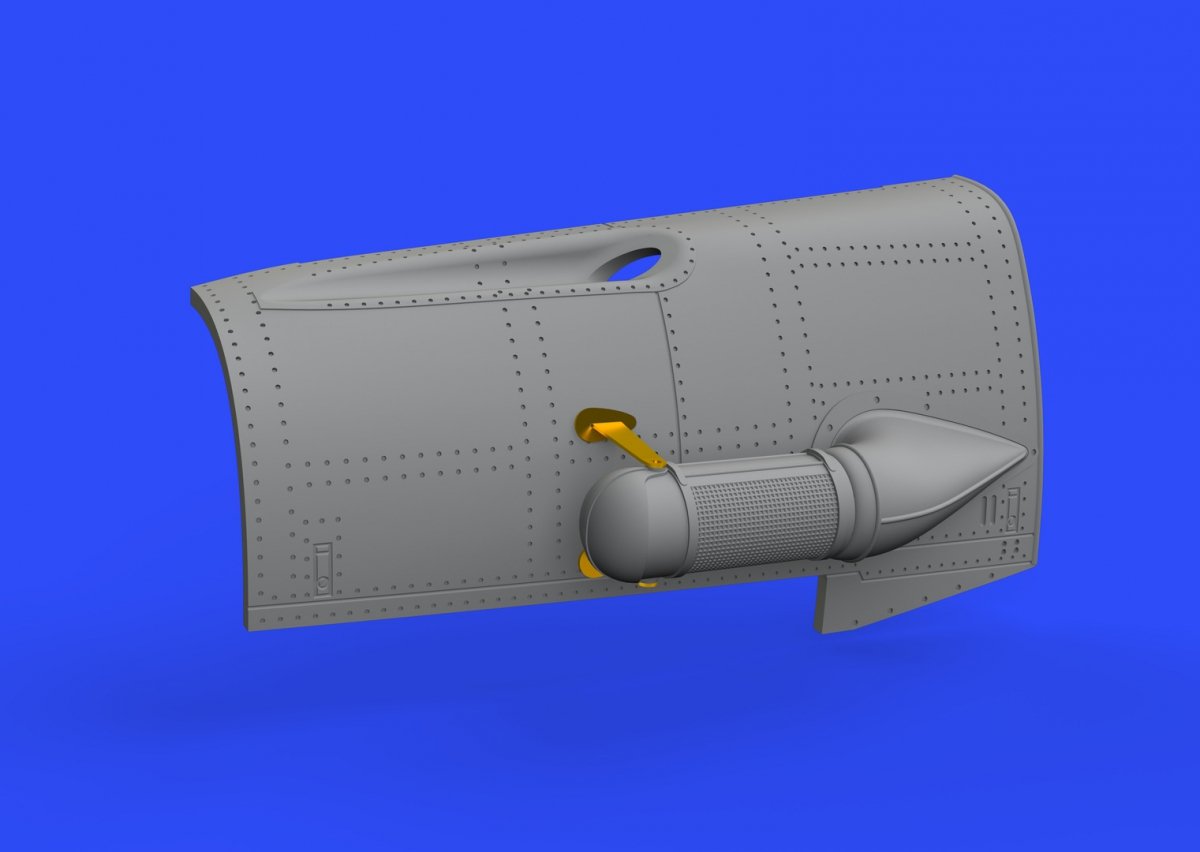 Eduard 648300 Bf 109F engine &amp;amp; fuselage guns EDUARD 1/48 – Bild 5