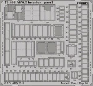 Eduard 73468 Sea King AEW.2 interior S. A. 1/72 CYBER HOBBY – imagen 2