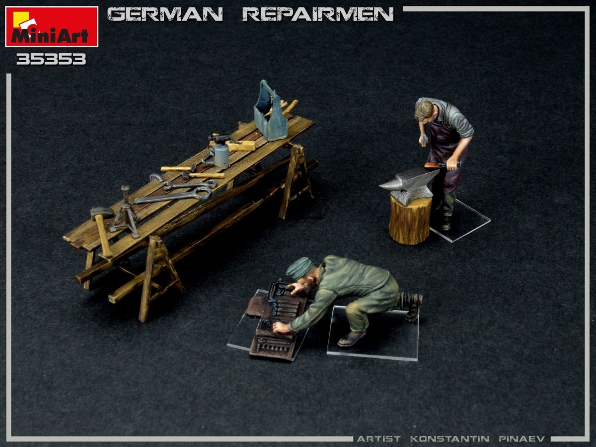 Miniart 35353 RÉPARATEUR ALLEMAND 1/35 – image 5