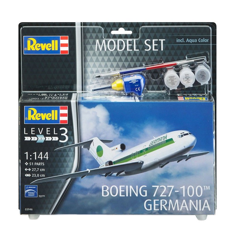 Revell 63946 Model Set Boeing 727-100 GERMANIA 1/144