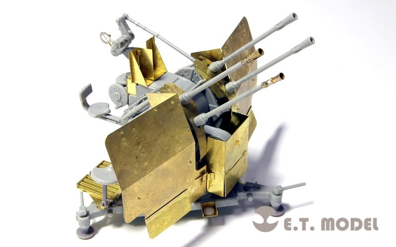 Maquette ET E35-027 Canon antiaérien allemand FLAK 38 de 2 cm de la Seconde Guerre mondiale (pour TRUMPETER 02309) (1/35)  – image 5