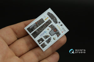 Quinta Studio QDS-32188 F-104J 3D-Printed coloured Interior on decal paper (Italeri) (small version) 1/32 – zdjęcie 6
