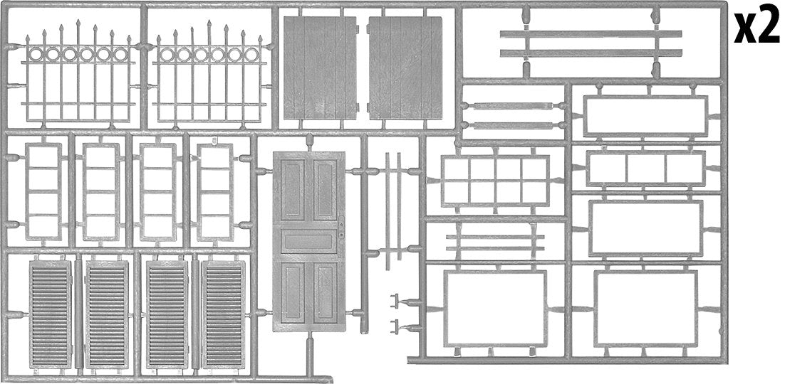 MiniArt 35585 ACCESSORIES FOR BUILDINGS 1/35 – immagine 2
