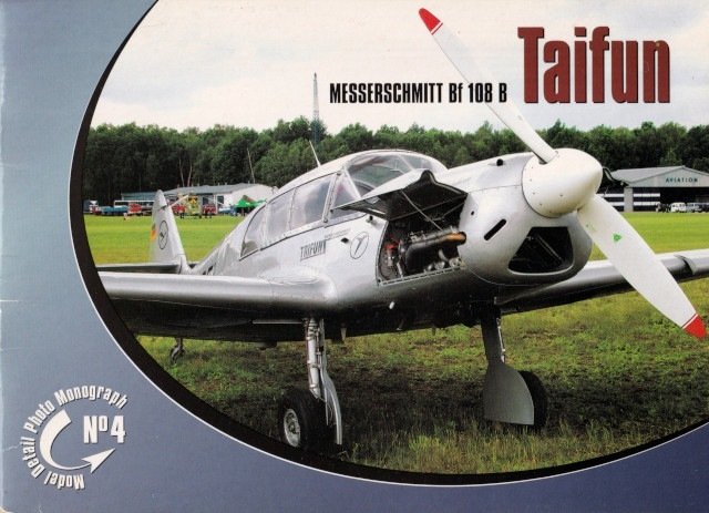 Rossagraph Model Detail Photo Monograph No. 04 - Messerschmitt Bf 108 B Taifun PL