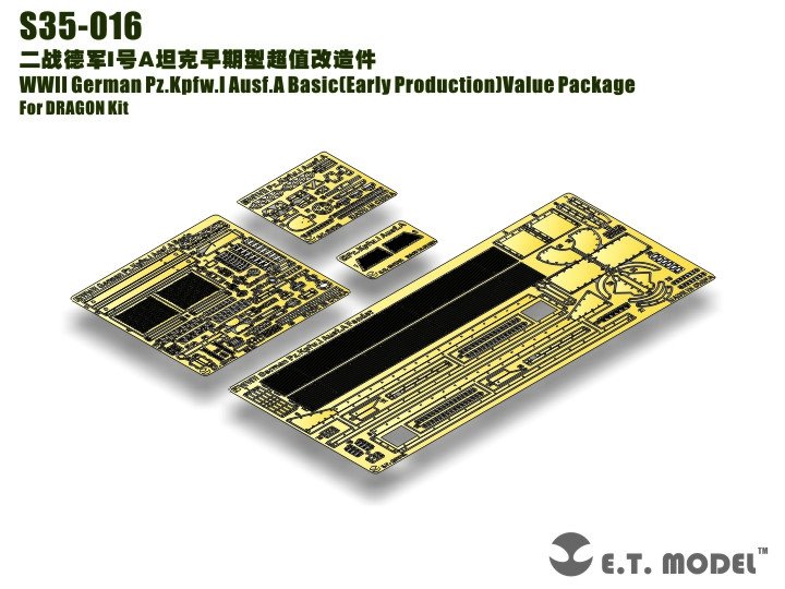 ET Model S35-016 WWII German Pz.Kpfw.I Ausf.A Basic(Early Production)Value Package For DRAGON Kit 1/35 – image 7