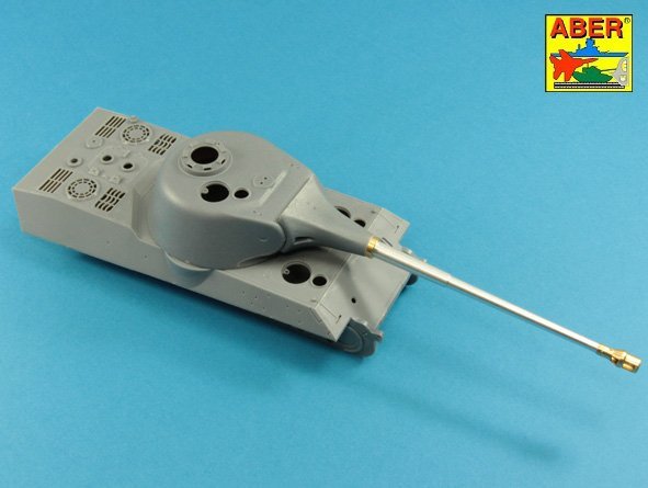 Aber 35L-231 10,5cm KwK L/70 barrel with double baffle muzzle brake for German Pz.Kpfw. VII Lowe 1/35 1/35 – zdjęcie 12