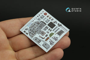 Quinta Studio QD32154 IL-2M3 3D-Printed &amp;amp; coloured Interior on decal paper (Hobby Boss) 1/32 – immagine 7