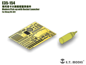 E.T. Model E35-154 Modern Pick-up with Rocket Launcher (For Meng VS-001) 1/35
