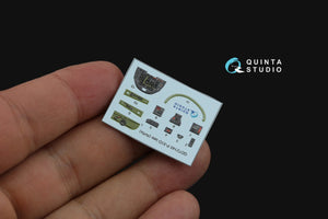 Quinta Studio QD72140 P-51D late 3D-Printed coloured Interior on decal paper (Airfix) 1/72 – Bild 7