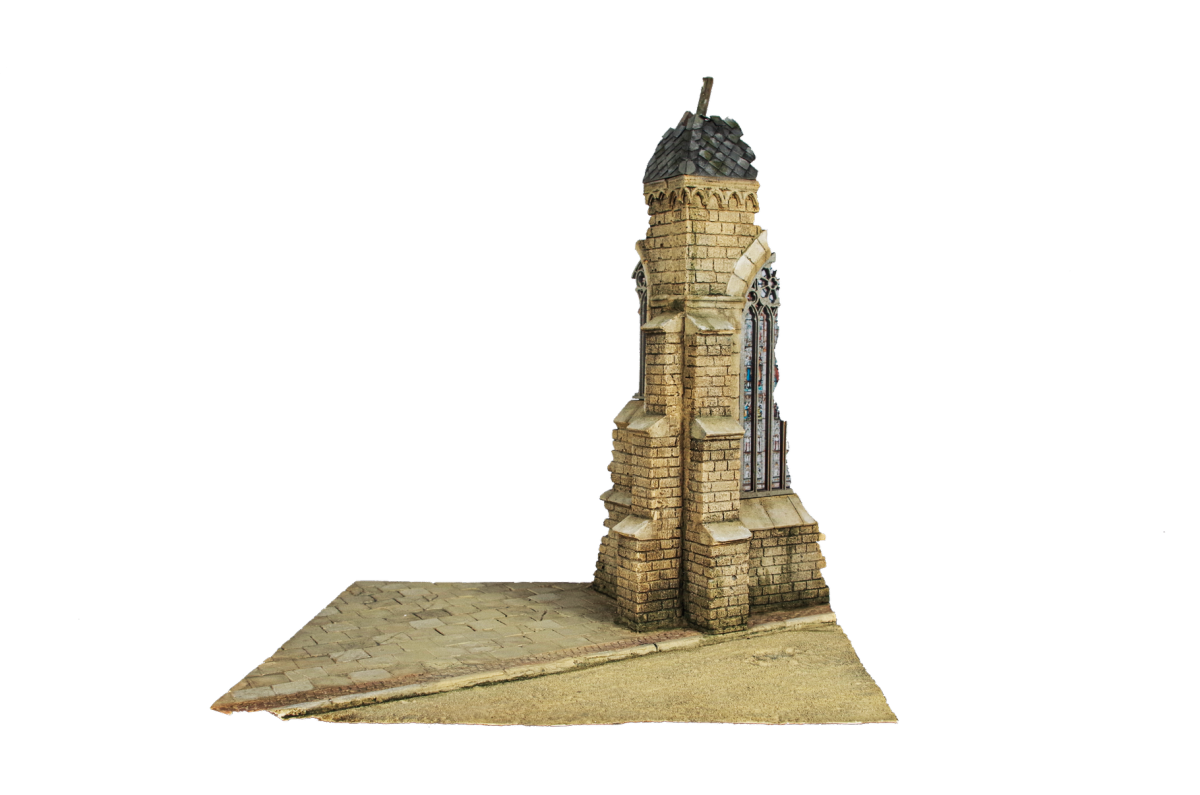 RT-Diorama 35038 Diorama Base: Small Church Corner &amp;quot;Forgotten Sanctuary&amp;quot; 1/35 – immagine 3