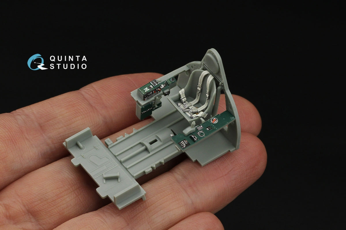Quinta Studio QD48538 F4F-4 Wildcat 3D-Printed &amp;amp; coloured Interior on decal paper (Academy) 1/48 – Bild 9