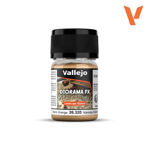 Vallejo 26320 Warm Orange 0.1-1 mm - Diorama FX Landscape Texture 30ml
