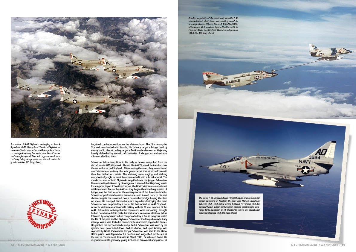 AK-Interactive AK2939 ACES HIGH MONOGRAPHIC SERIES: SKYHAWK (English / Spanish) – immagine 5